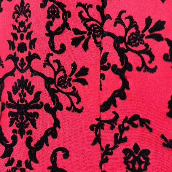 M red and black dress with lace back - Picture 2 of 4